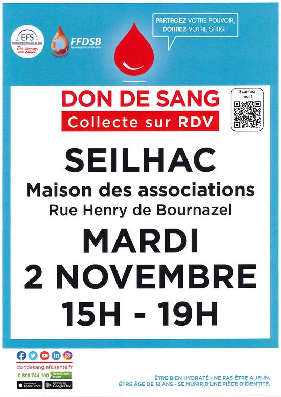 Don du sang nov 2021