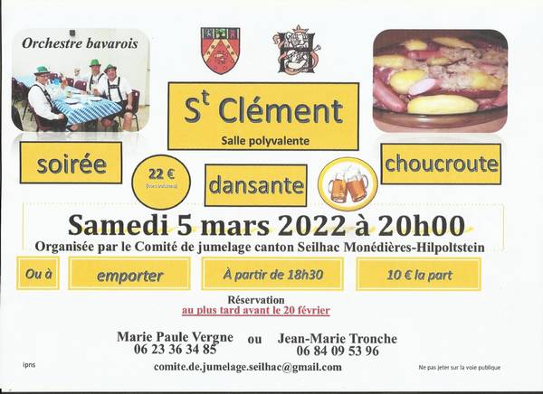 soirée choucroute