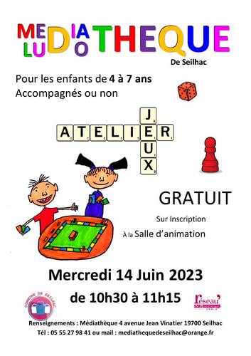 Ateliers jeux