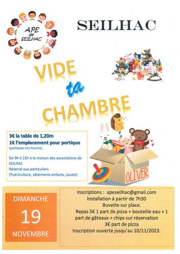 vide ta chambre