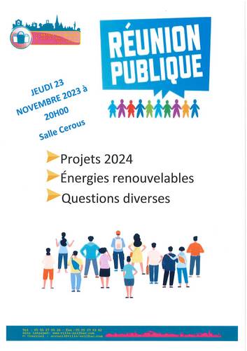 Réunion publique Seilhac